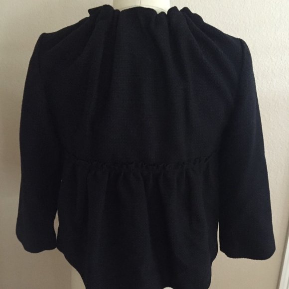 Simply Vera Vera Wang Cropped Lined Jacket - Picture 3 of 8